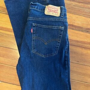 Levi's Dark Blue Denim Women’s Jeans-502 Regular Taper 29x29